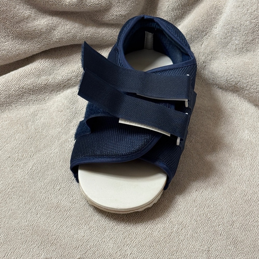 Medical Adjustable Walking Shoe Post Op Recovery Foot‎ Surgery Boot Size 7.5-8